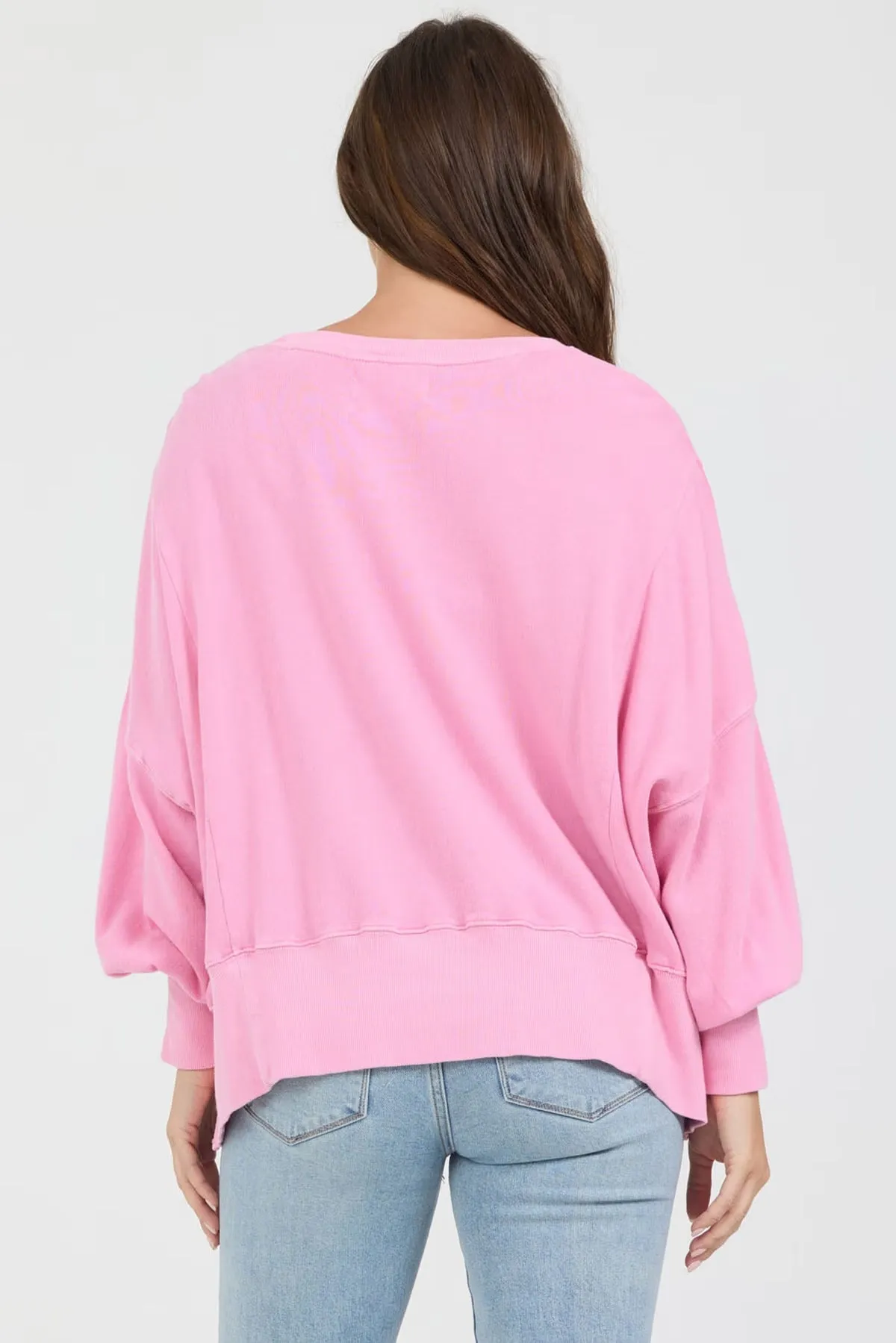 Trenton Pullover Top - Cashmere Rose sold by Maude product image thumbnail 4