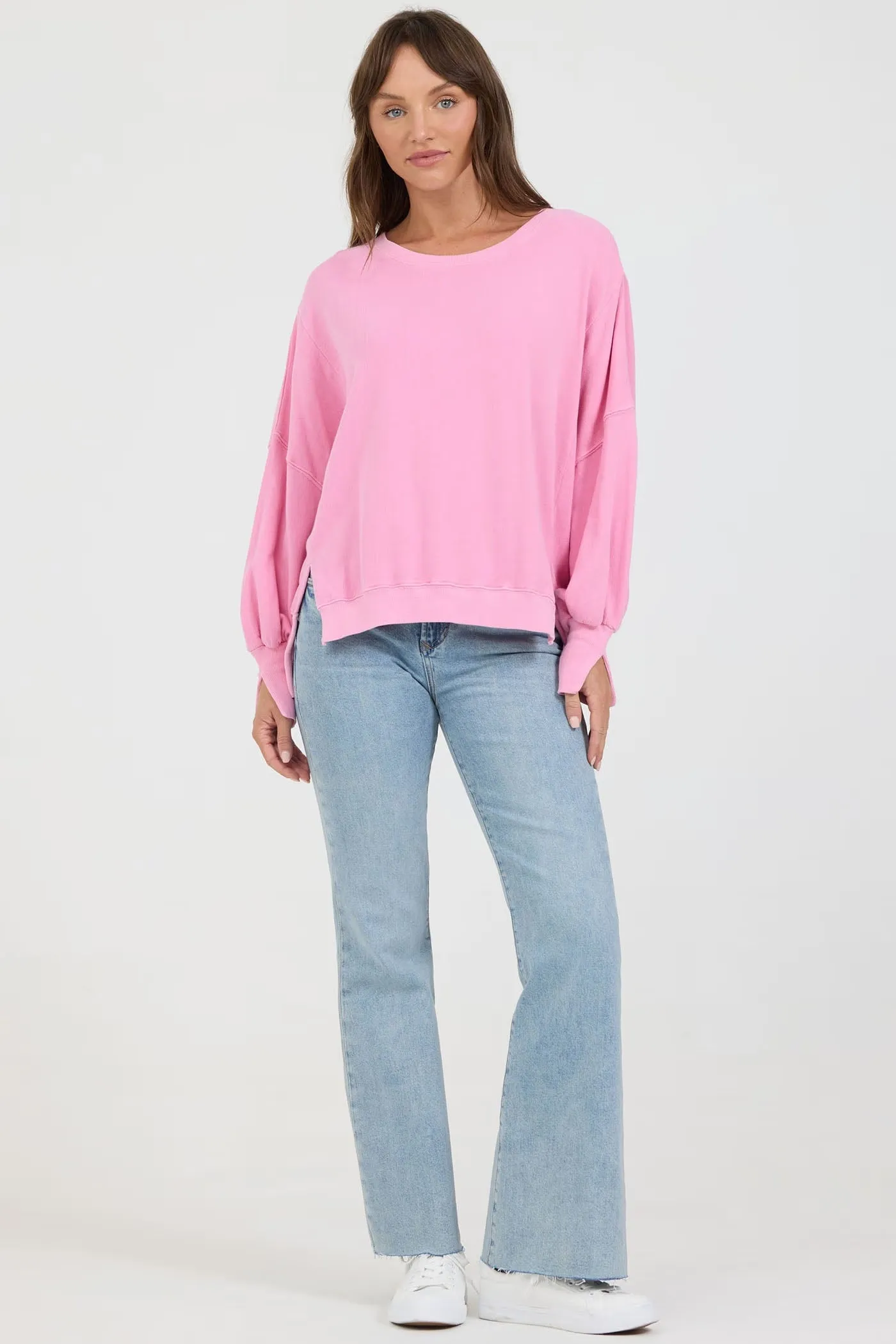 Trenton Pullover Top - Cashmere Rose sold by Maude product image thumbnail 3