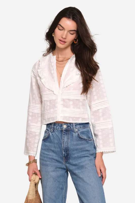 Romy Top made by Heartloom