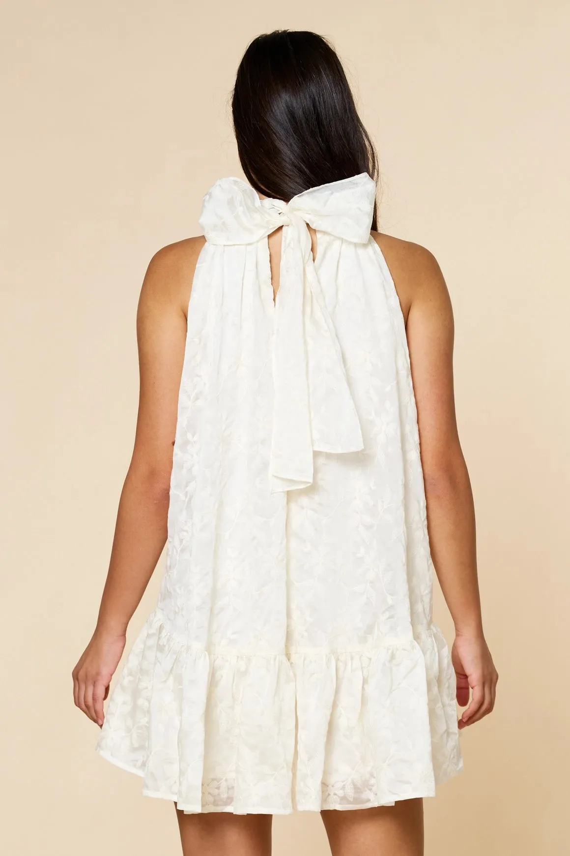 Darling Bow Mini Dress sold by Maude product image thumbnail 4