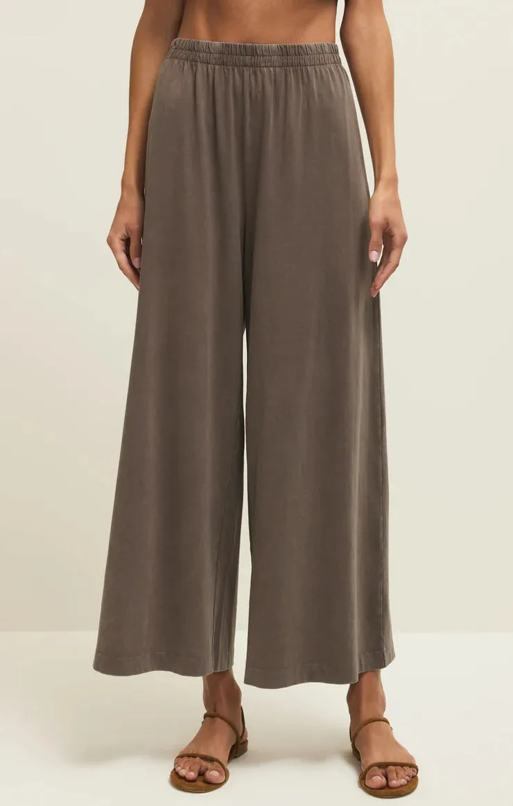 Z Supply Scout Jersey Flare Pant - Perfectly Taupe sold by Maude product image thumbnail 3