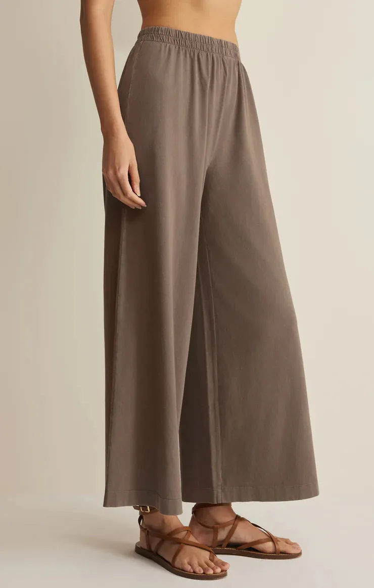 Z Supply Scout Jersey Flare Pant - Perfectly Taupe sold by Maude product image thumbnail 5