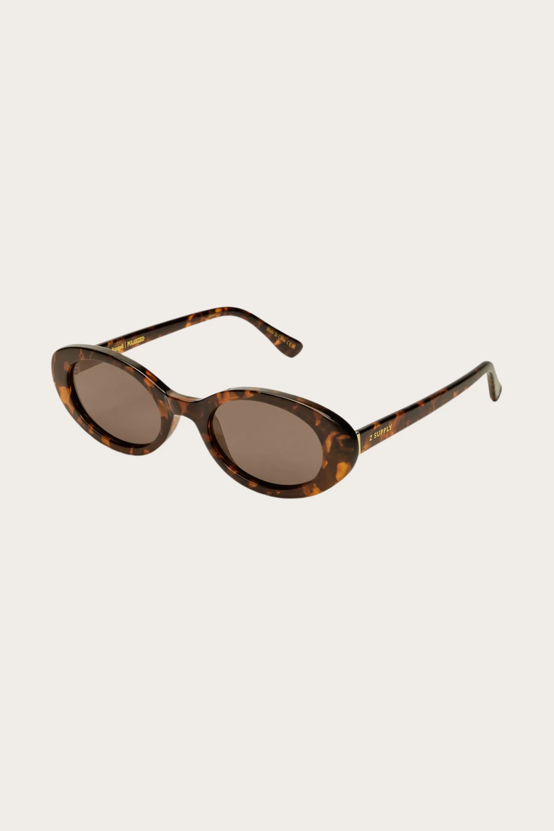 Z Supply Sunspell Sunglasses - Brown Tortoise sold by Maude