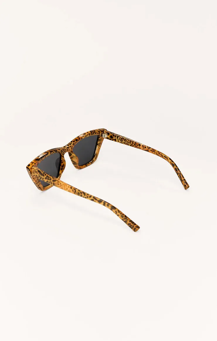 Z Supply Villa Sunglasses - Leopard sold by Maude product image thumbnail 2