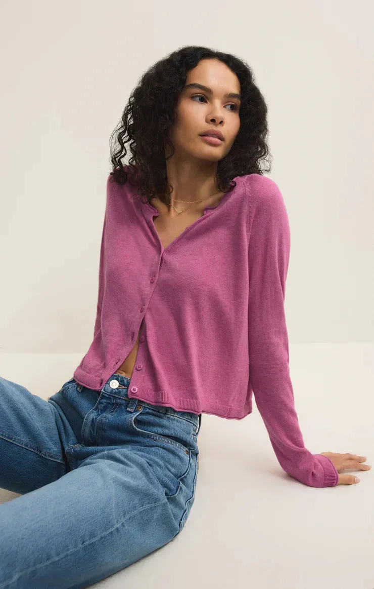 Z Supply The Perfect Layer Cardigan - Rose sold by Maude product image thumbnail 4