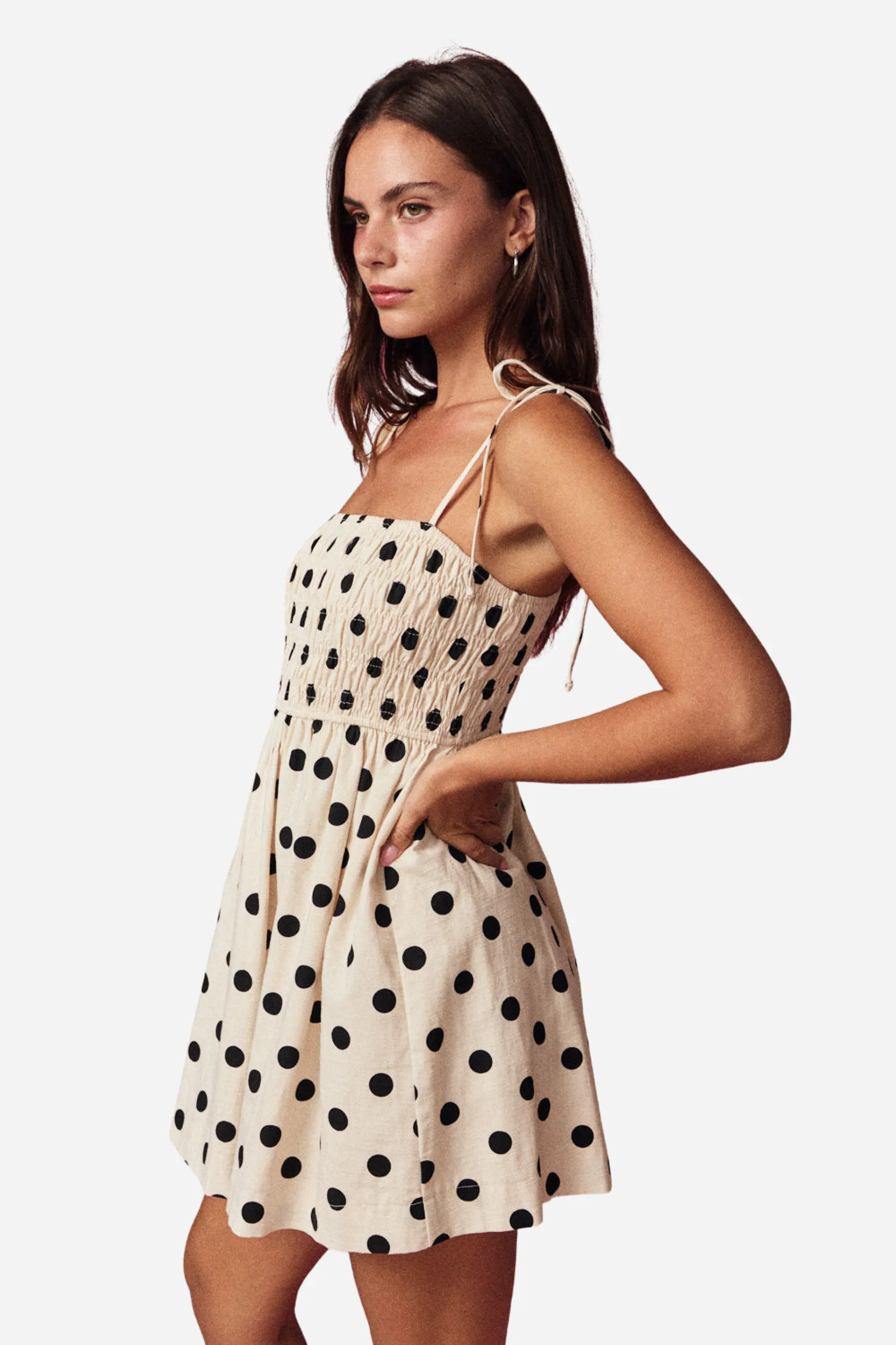 Polka Dot Mini Dress sold by Maude product image thumbnail 3