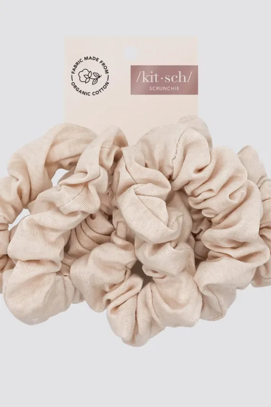 KITSCH Organic Cotton Scrunchie Set - Cream sold by Maude
