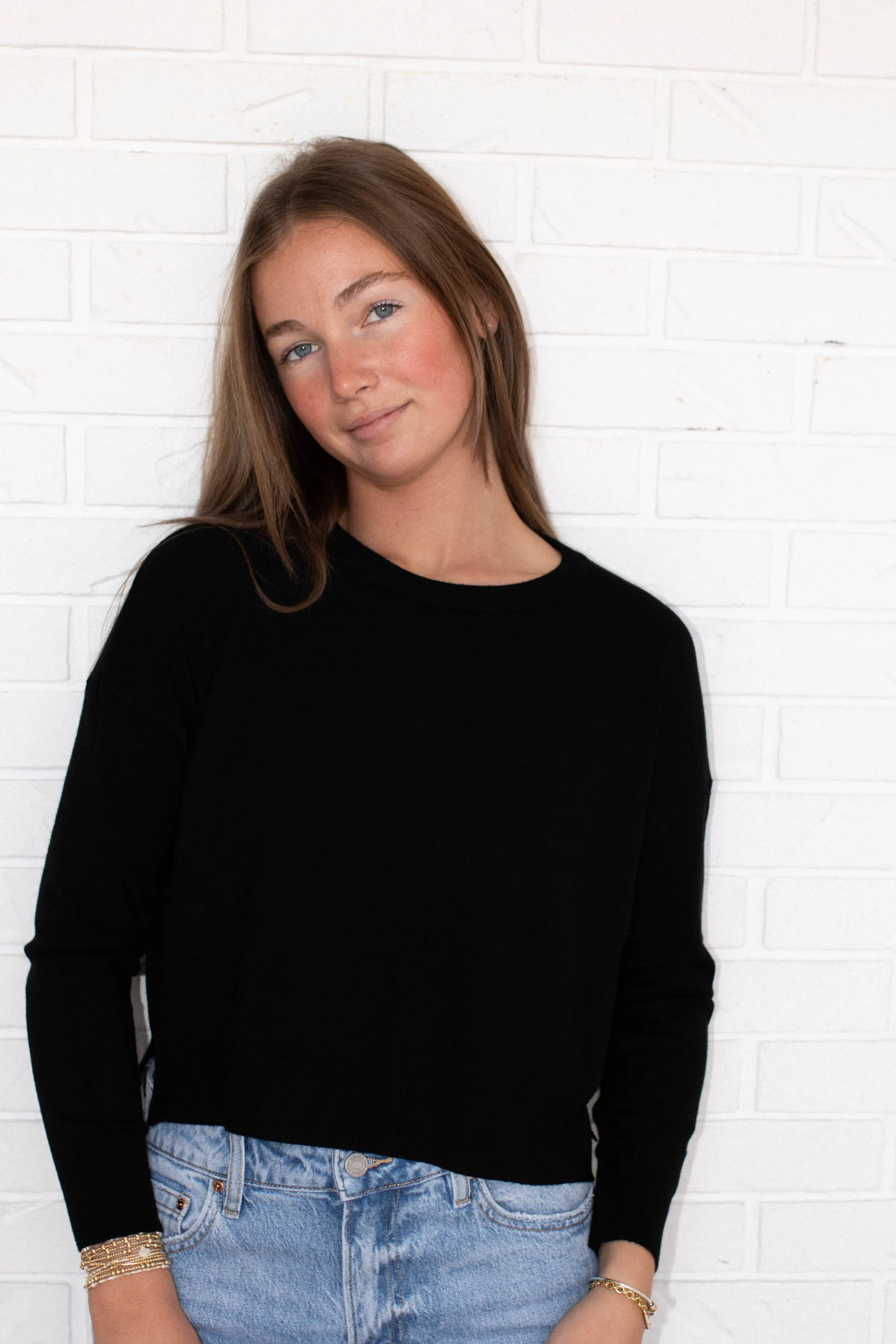 Polly Sweater - Black sold by Maude