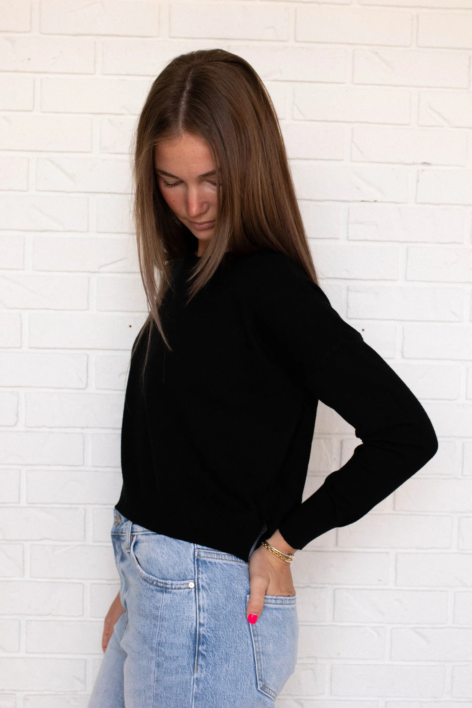 Polly Sweater - Black sold by Maude product image thumbnail 4