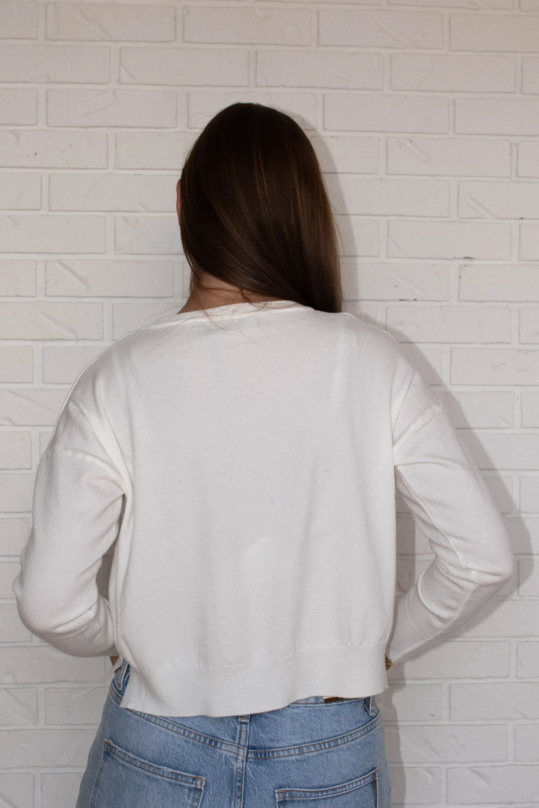 Polly Sweater - Pearl sold by Maude product image thumbnail 5