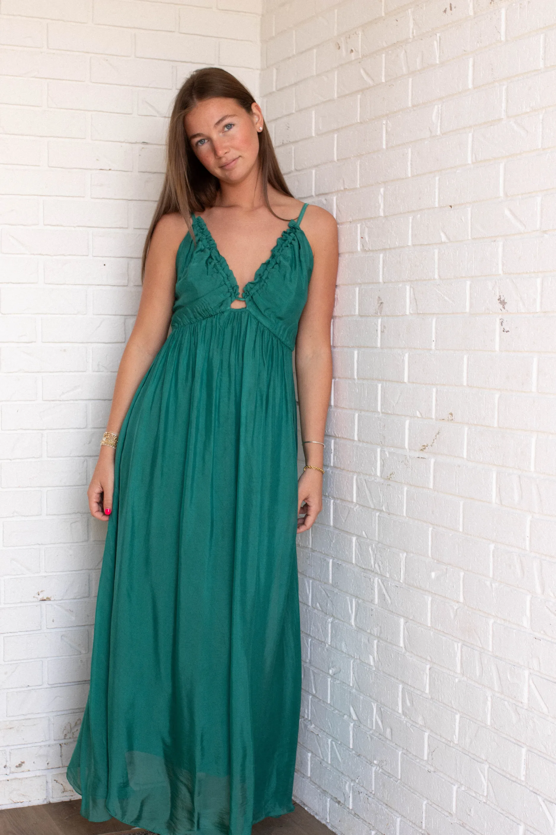 Dolce Dress - Green sold by Maude product image thumbnail 4