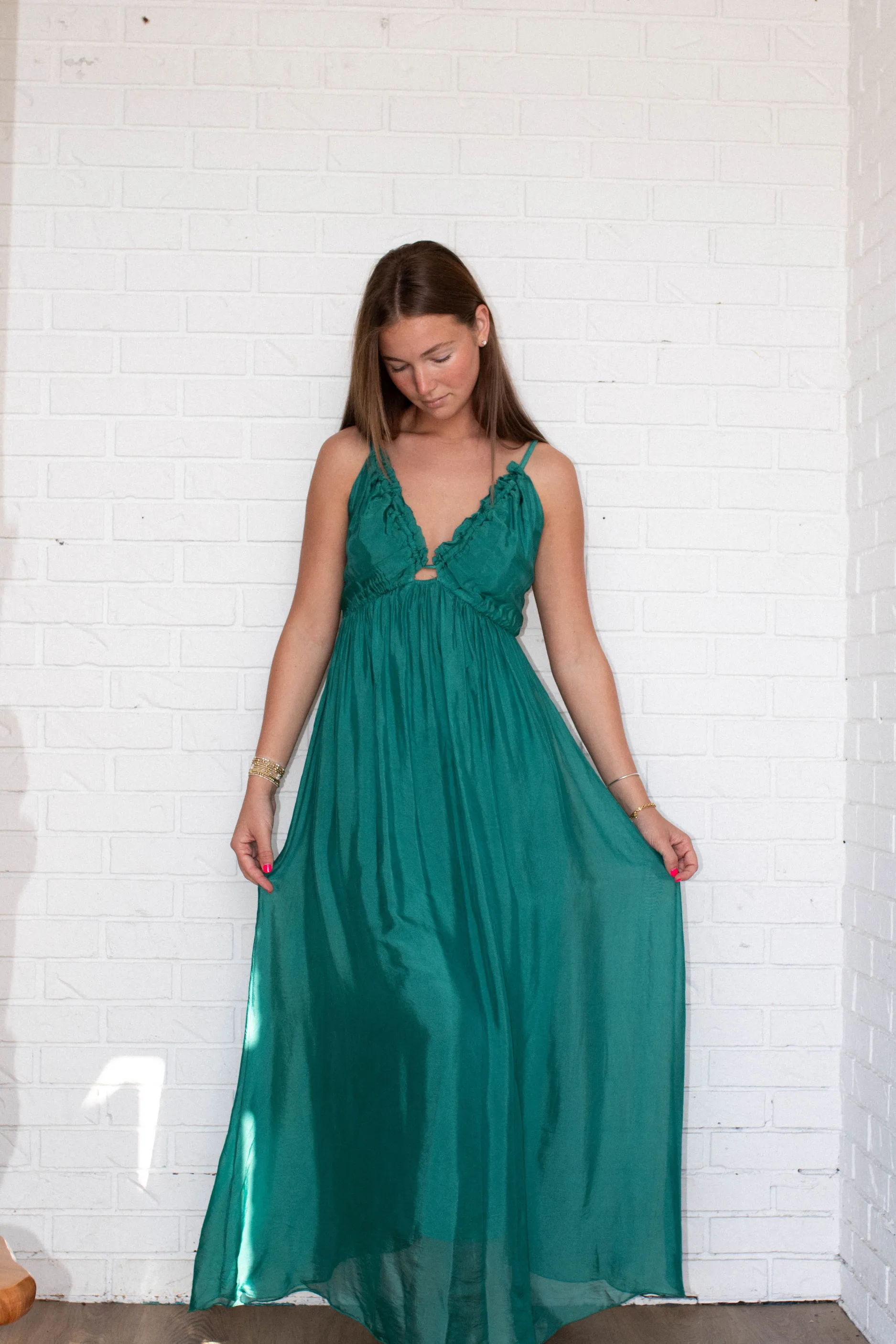 Dolce Dress - Green sold by Maude product image thumbnail 2