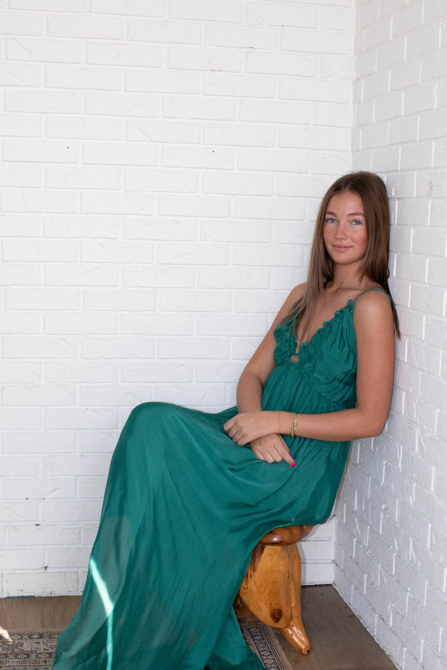 Dolce Dress - Green sold by Maude product image thumbnail 5
