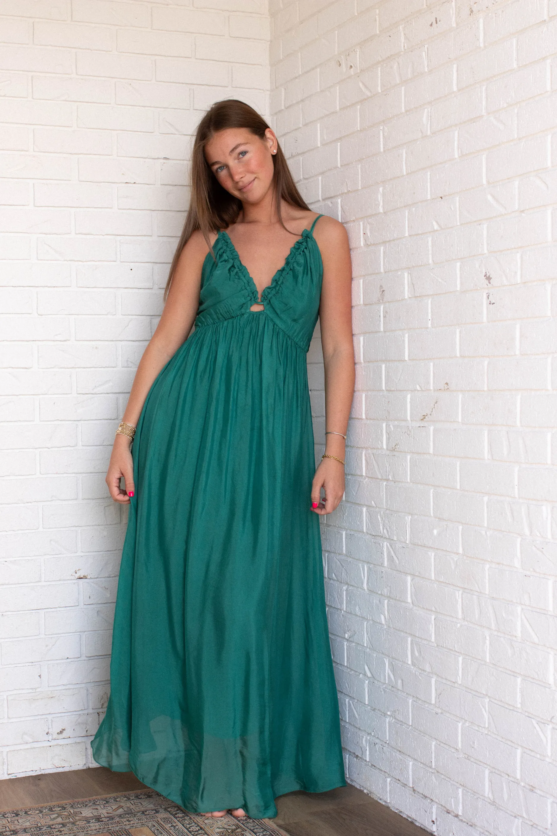 Dolce Dress - Green sold by Maude product image thumbnail 3