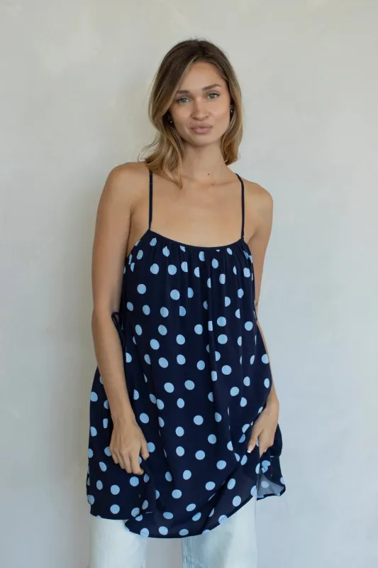 Lulu Mini Dress - Midnight made by Things Between