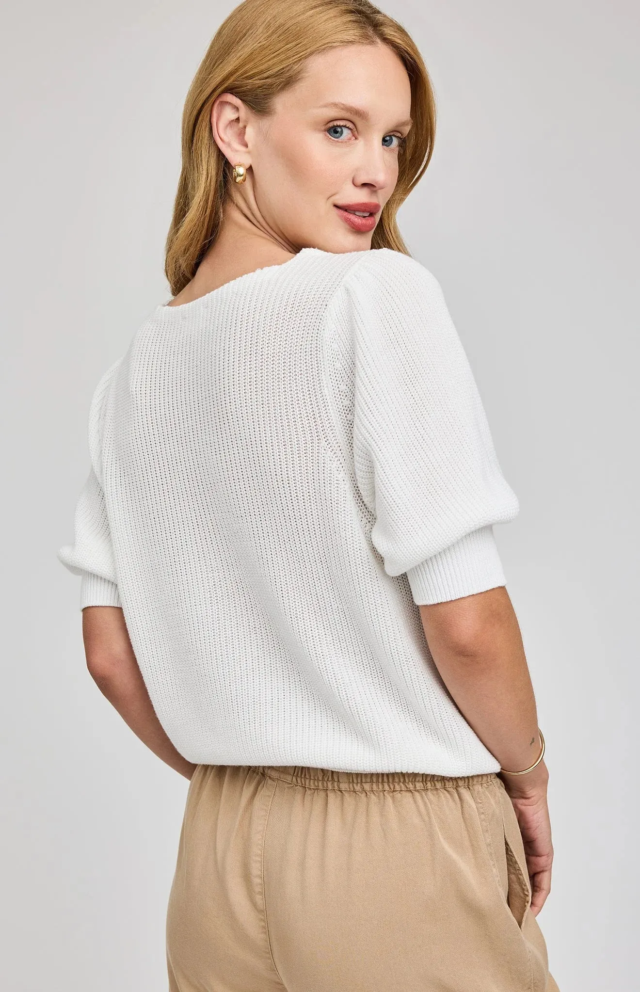 Phoebe Sweater - White sold by Maude product image thumbnail 3