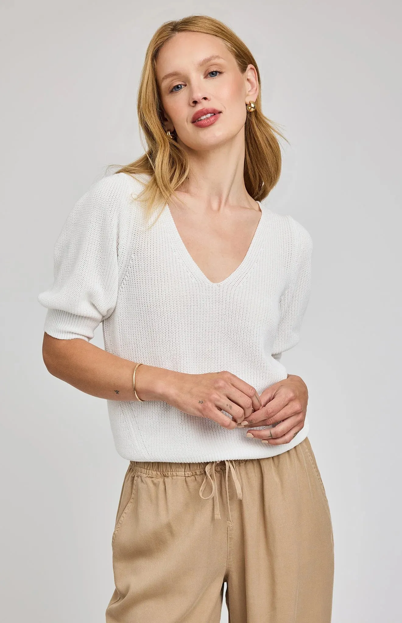 Phoebe Sweater - White sold by Maude product image thumbnail 2