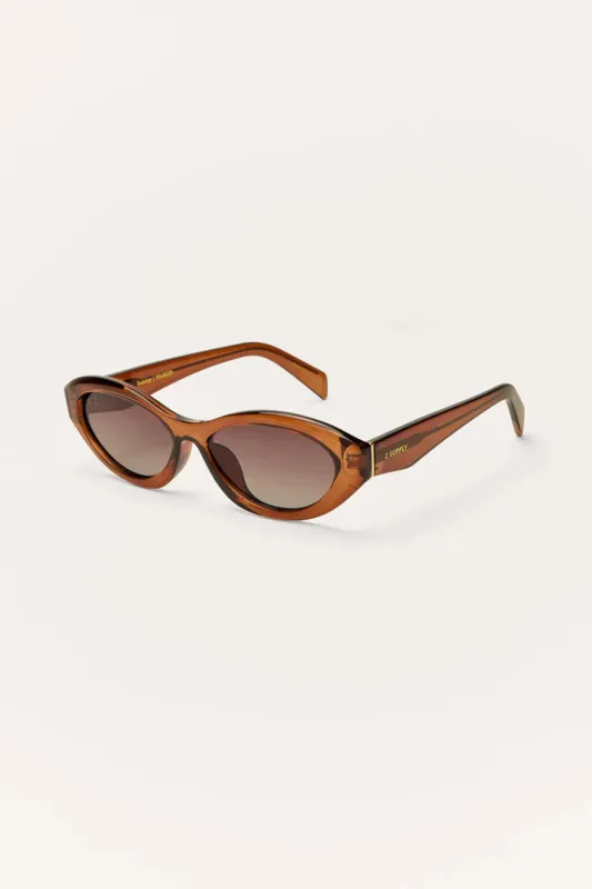 Z Supply - Backstage Sunglasses - Caramel made by Z Supply