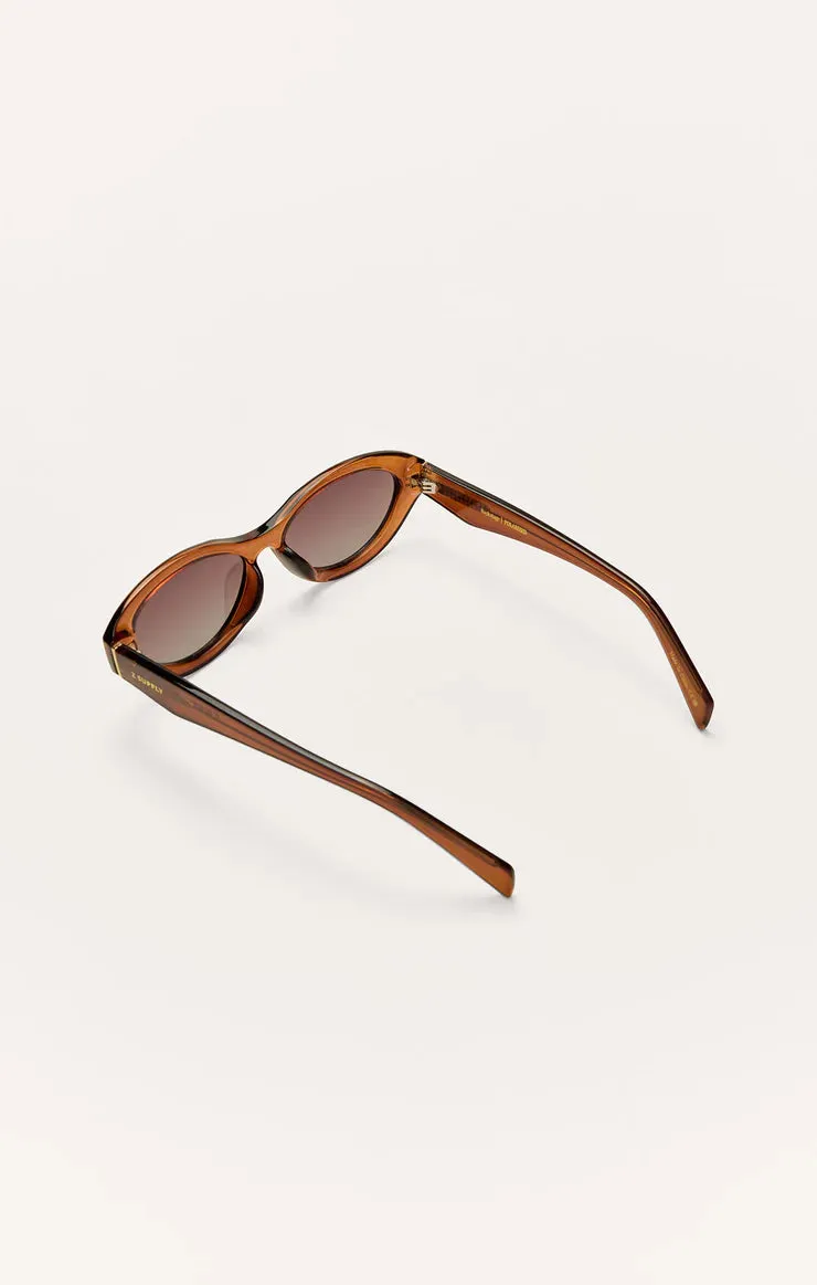Z Supply - Backstage Sunglasses - Caramel sold by Maude product image thumbnail 3