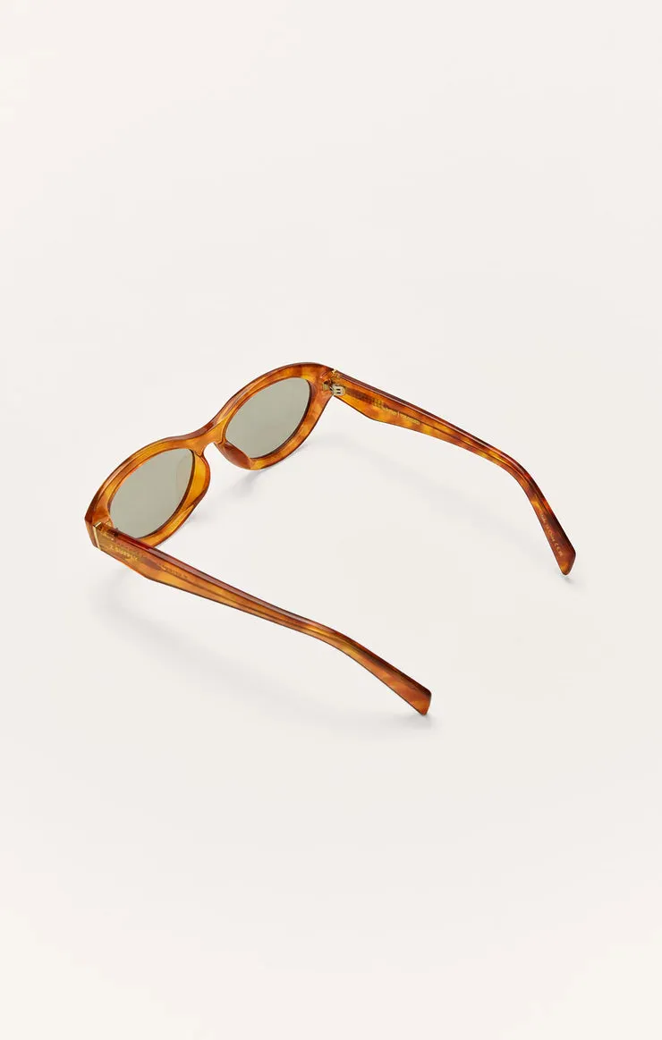 Z Supply - Backstage Sunglasses - Tort Light Grey sold by Maude product image thumbnail 4