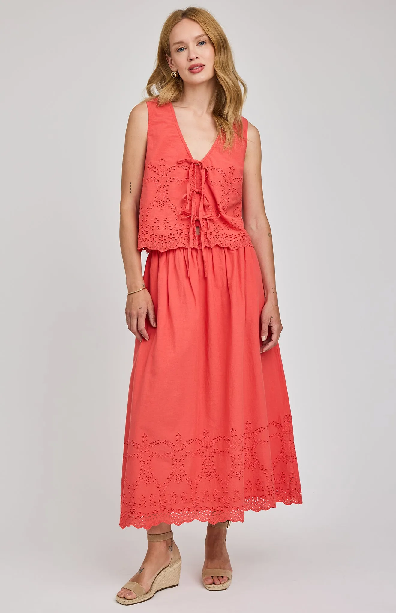 Elodie Maxi Skirt - Grenadine sold by Maude product image thumbnail 2