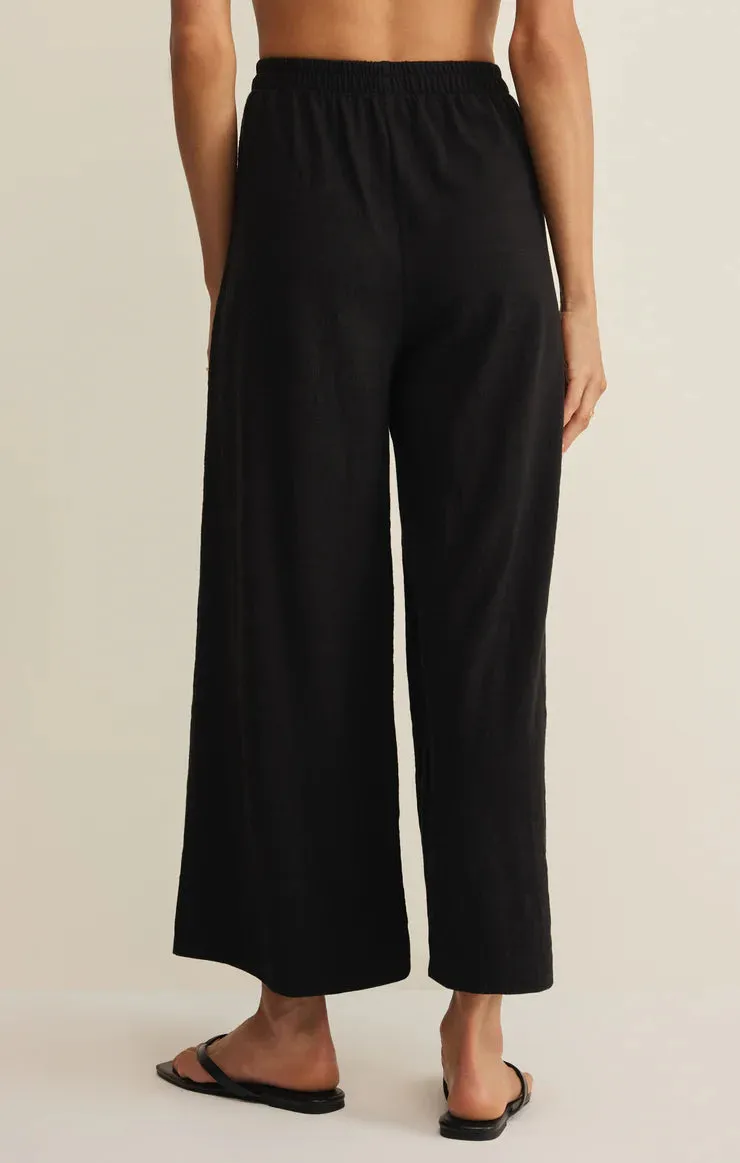 Z Supply Scout Textured Slub Pant - Black sold by Maude product image thumbnail 4