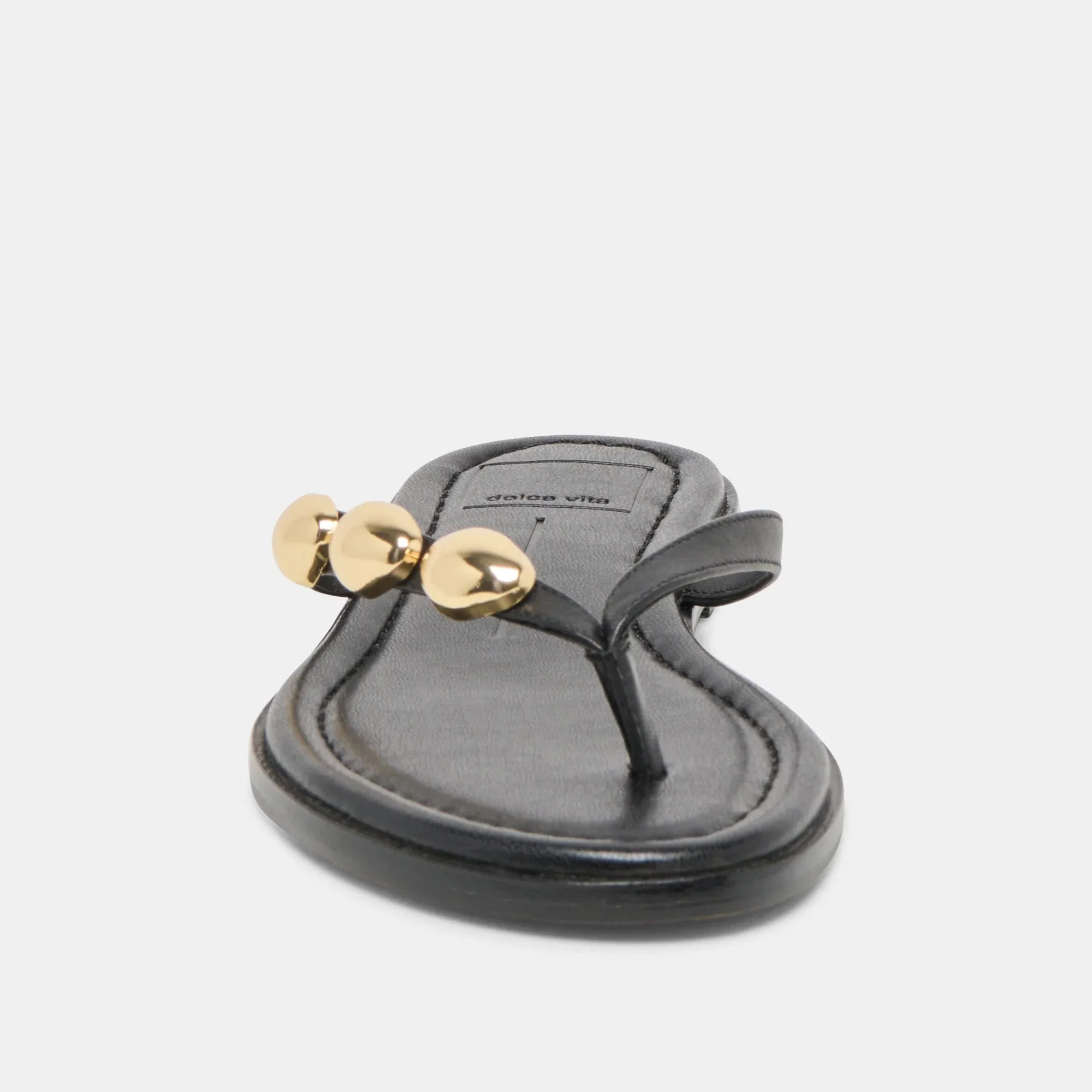 Dolce Vita Juny Sandals - Black Leather sold by Maude product image thumbnail 4