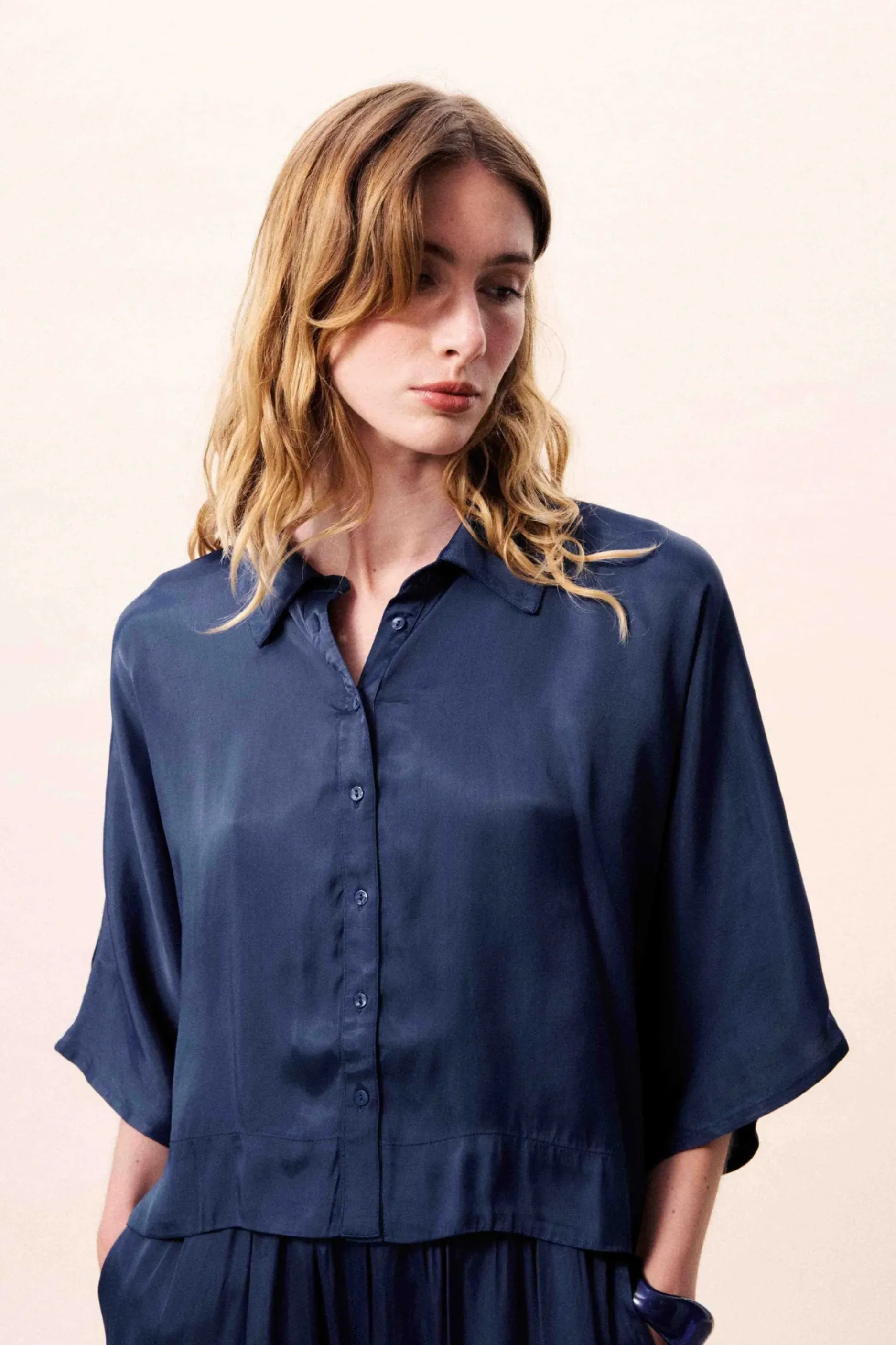 FRNCH Pervenche Top sold by Maude