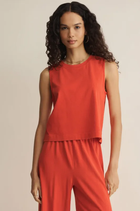 Z Supply Sloane Jersey Muscle Tank made by Z Supply