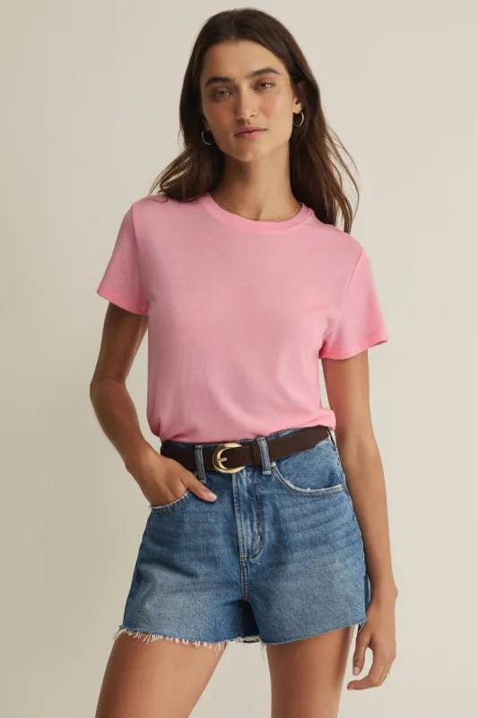 Z Supply Tourist Tee - Pink Sunrise made by Z Supply