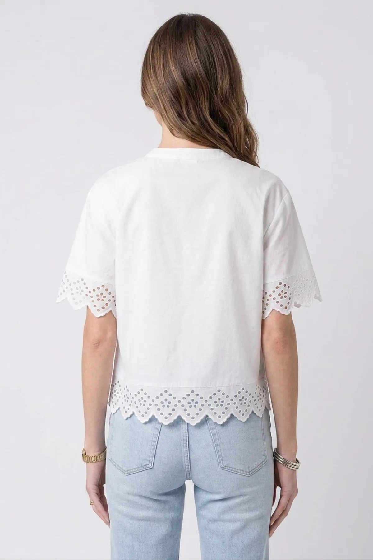 Lana Top - Cloud sold by Maude product image thumbnail 2