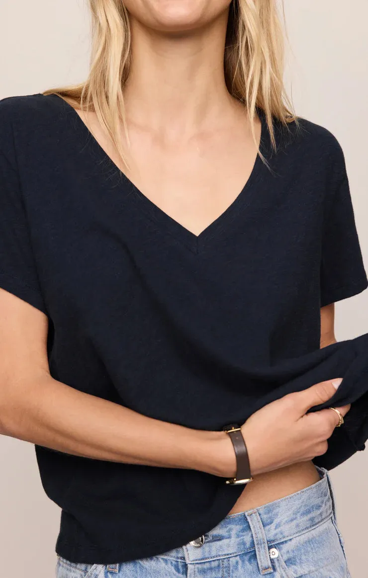 Z Supply Nomad V Neck Tee - Eclipse sold by Maude product image thumbnail 3