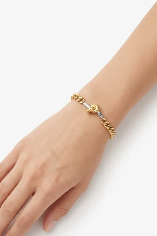 18K Savannah Knot Bracelet made by Maude