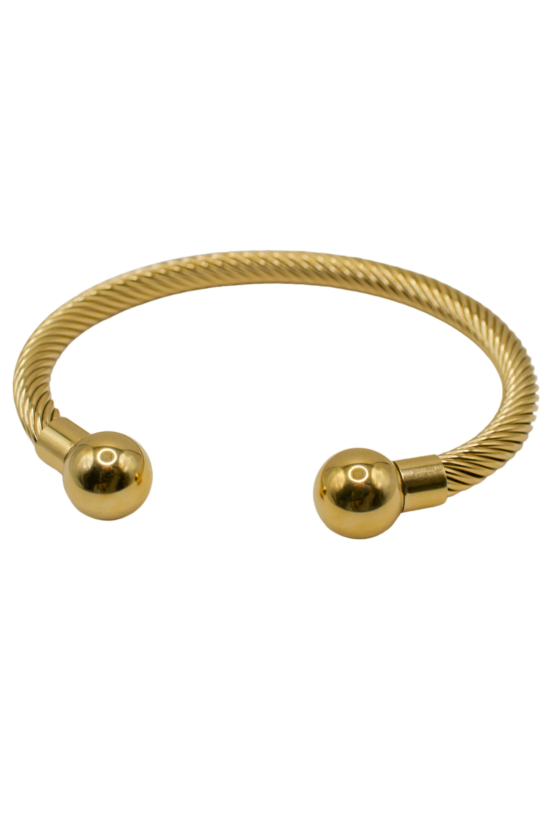 18K Zoe Statement Cuff Bracelet sold by Maude product image thumbnail 2