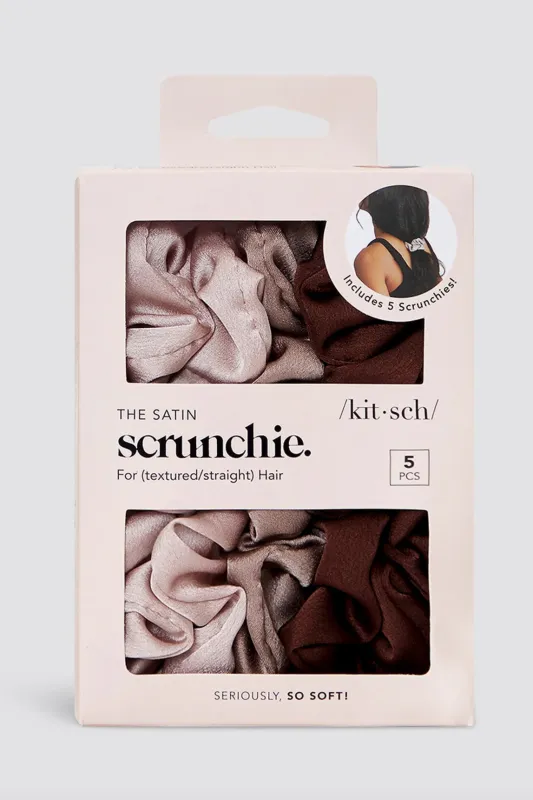 KITSCH Satin Sleep Scrunchies made by Maude