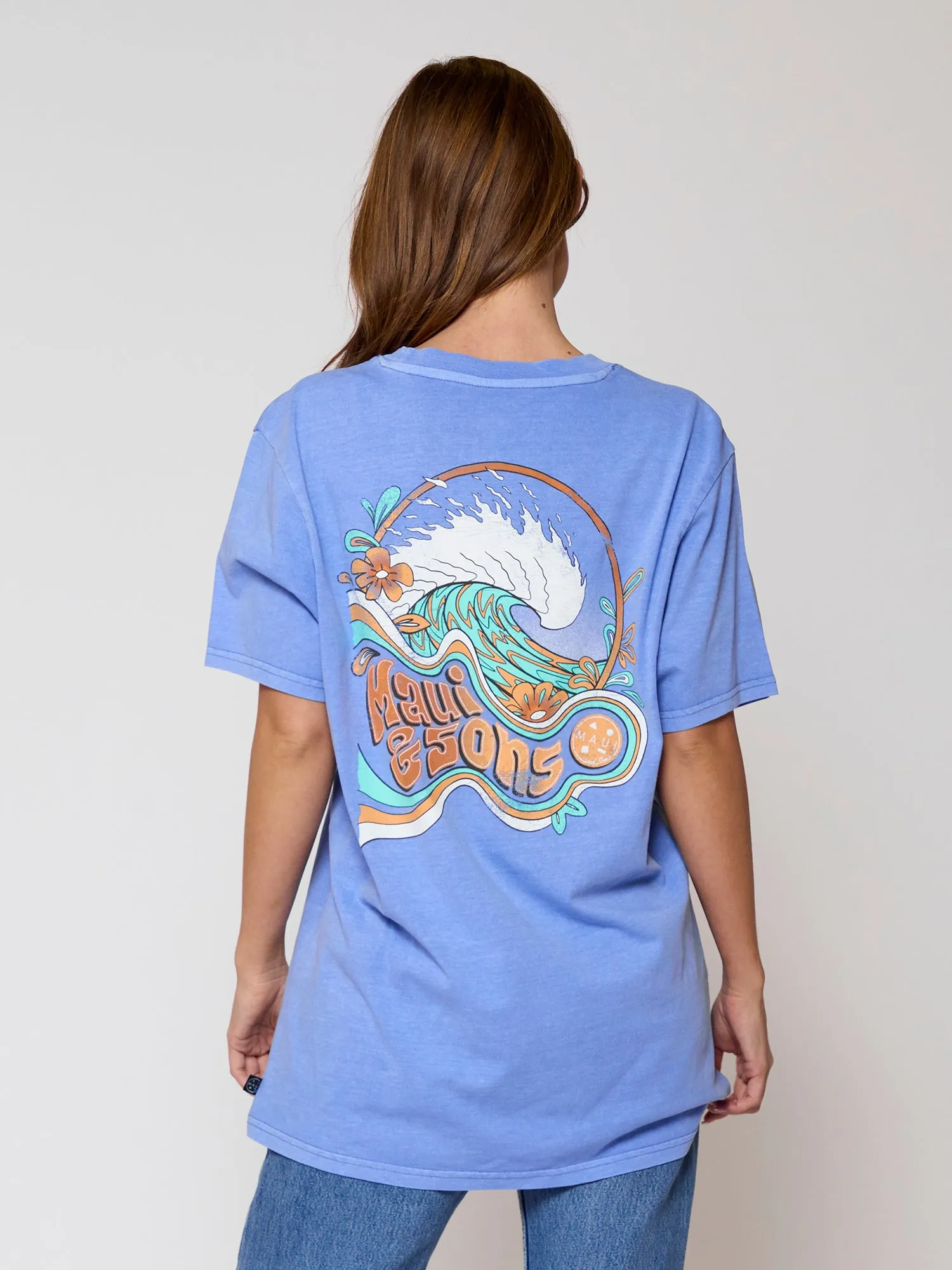 Wave Trip Unisex T-Shirt sold by Maui and Sons product image thumbnail 4