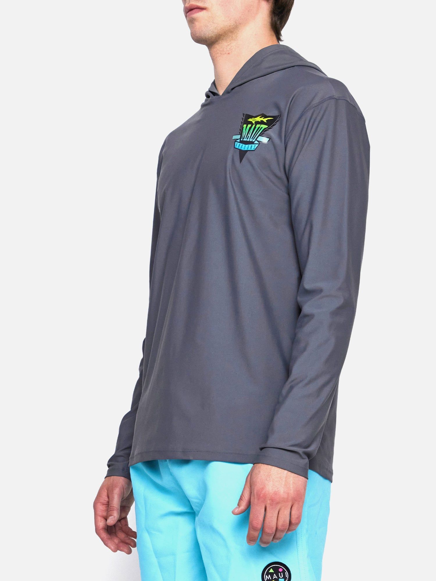 Control Hooded Rashguard sold by Maui and Sons product image thumbnail 3