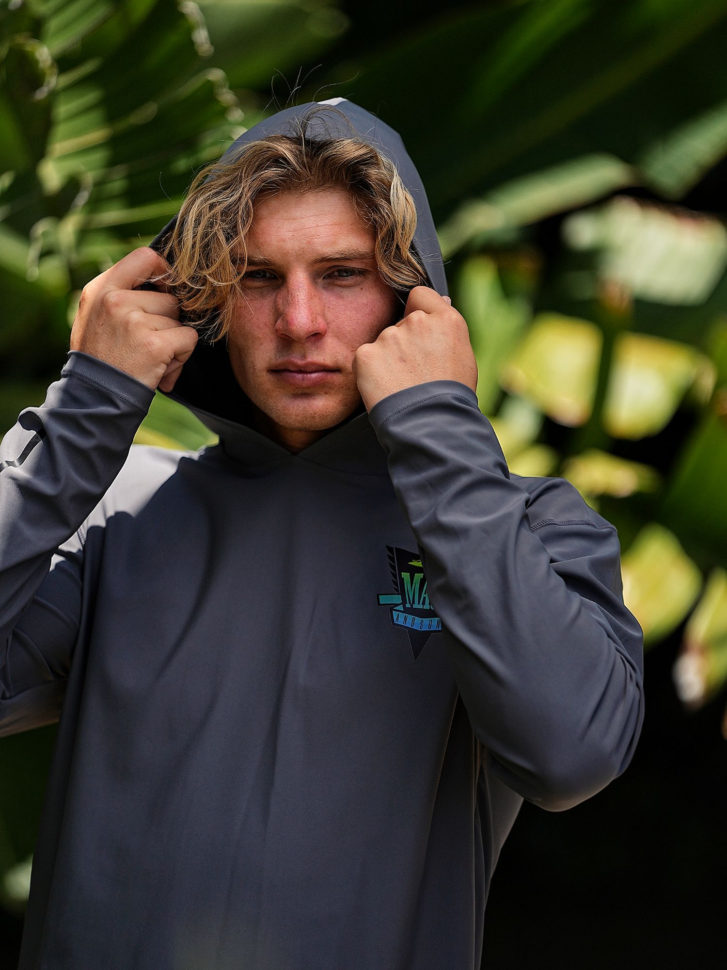 Control Hooded Rashguard sold by Maui and Sons product image thumbnail 2