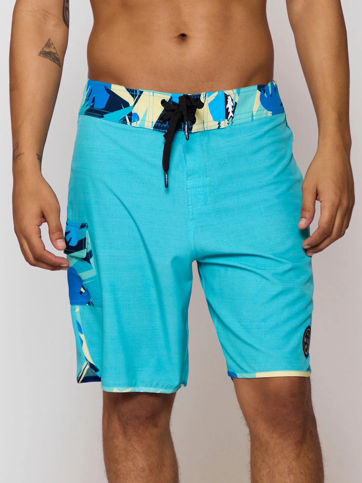 Thrashed Boardshorts in Pool sold by Maui and Sons product image thumbnail 2