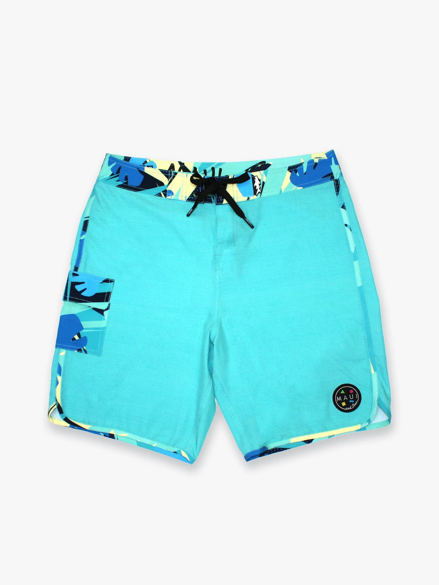 Thrashed Boardshorts in Pool sold by Maui and Sons