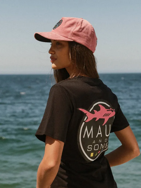 Cookie Logo Corduroy Hat in Foxglove sold by Maui and Sons