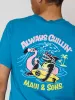 Always Chillin' T-Shirt in Blue sold by Maui and Sons