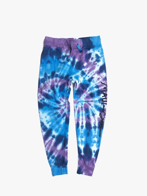 Girls Spiral Tie Dye Fleece Jogger sold by Maui and Sons