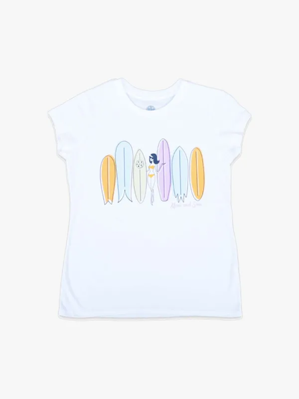 Girls Surfer Chick T-Shirt sold by Maui and Sons