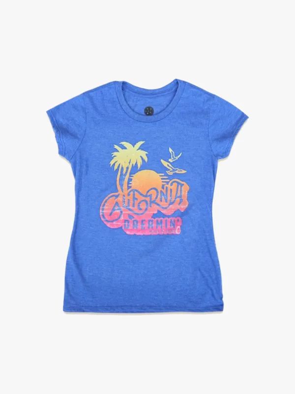 Girls California Dreamin T-Shirt sold by Maui and Sons