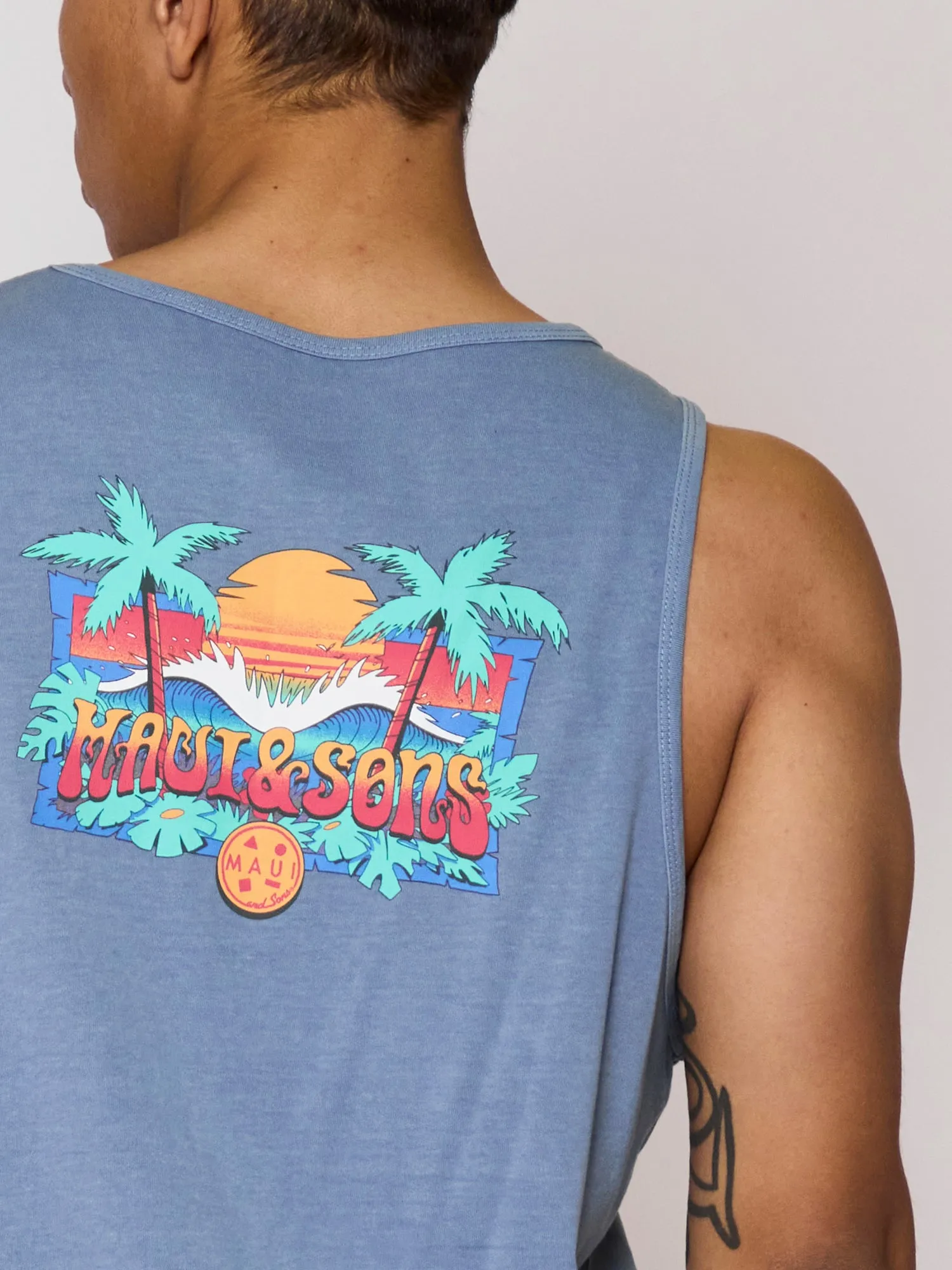 A-Framed Tank Top sold by Maui and Sons product image thumbnail 4