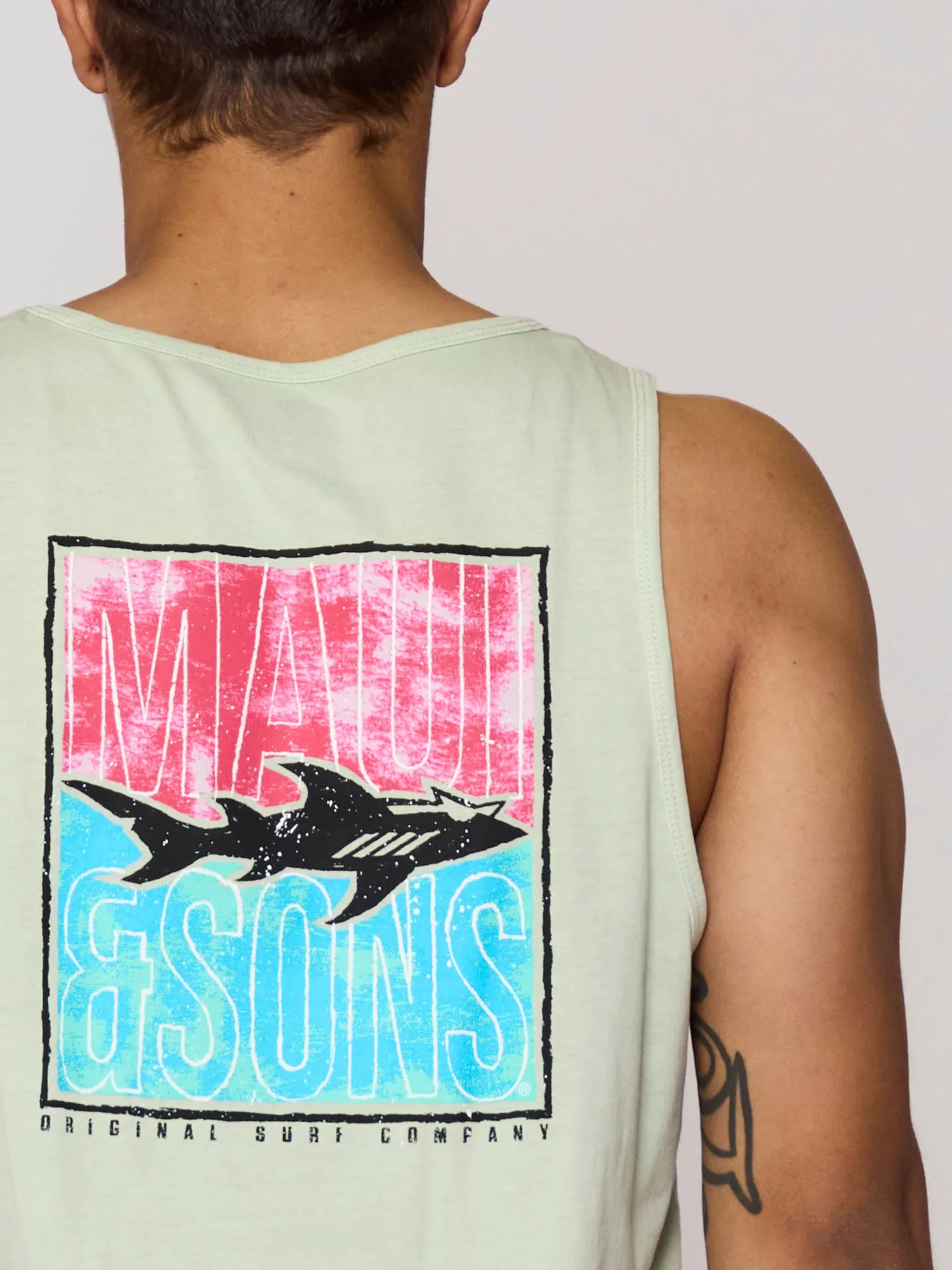Fifty Fifty Tank Top sold by Maui and Sons product image thumbnail 3