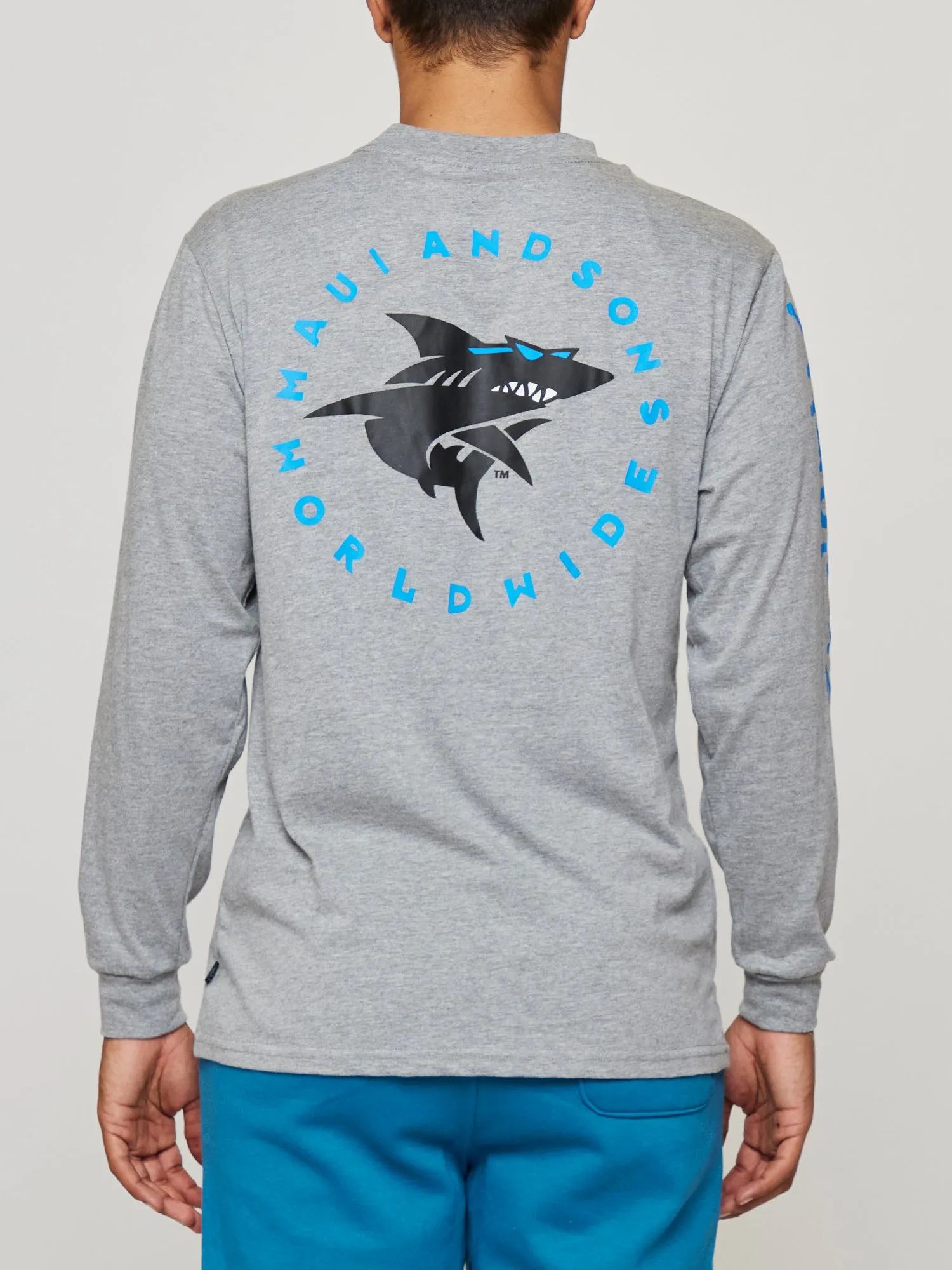 Twister Long Sleeve in Grey sold by Maui and Sons product image thumbnail 2