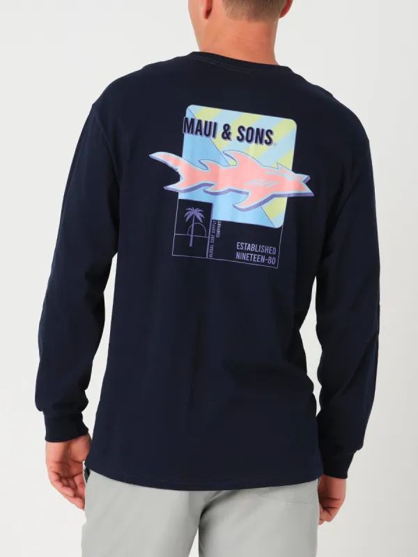 Fins Out Long Sleeve sold by Maui and Sons