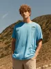 Shark Logo T-Shirt in Blue sold by Maui and Sons